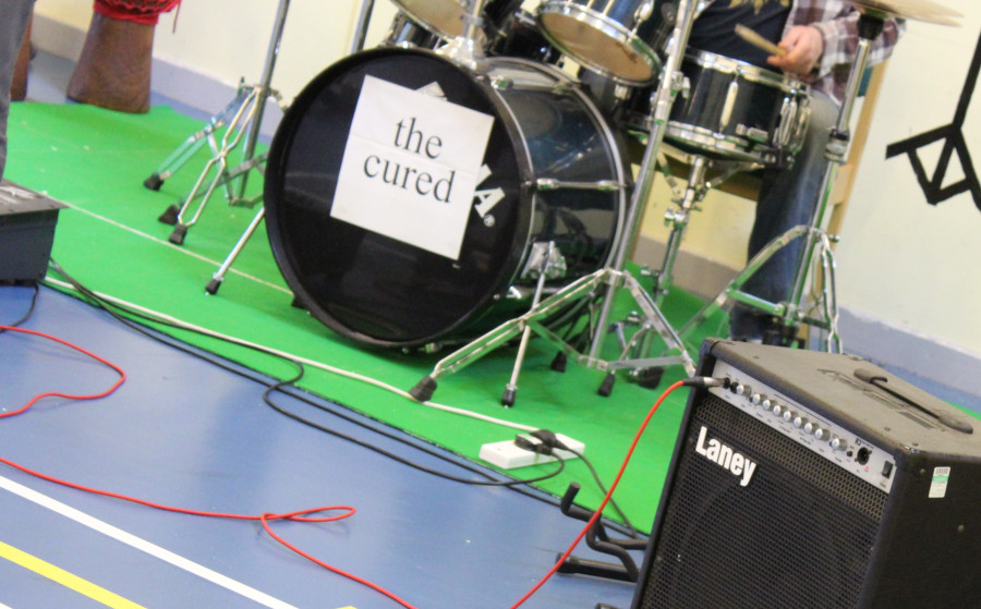 Caswell Clinic has its own band, called “The Cured”