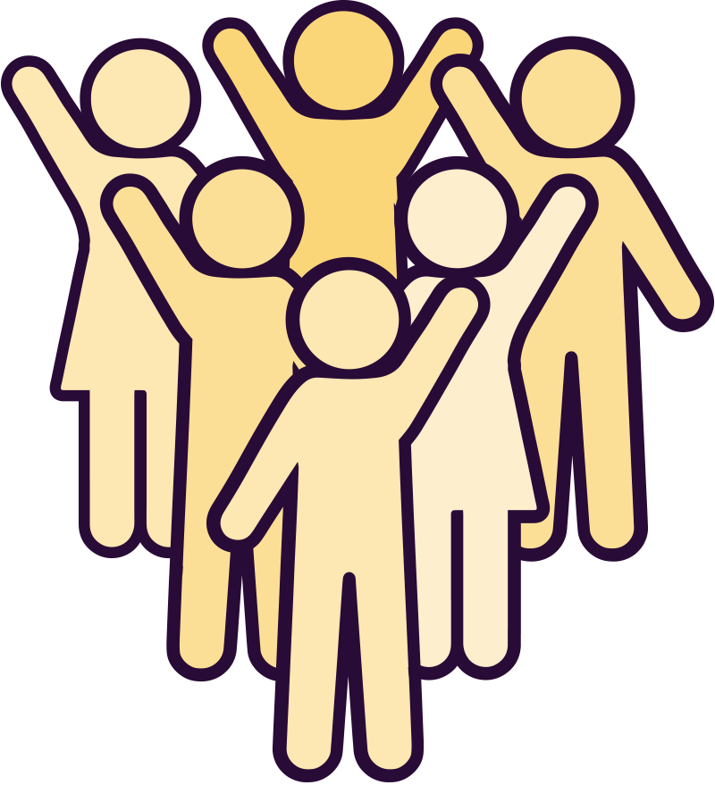 volunteer icon large group